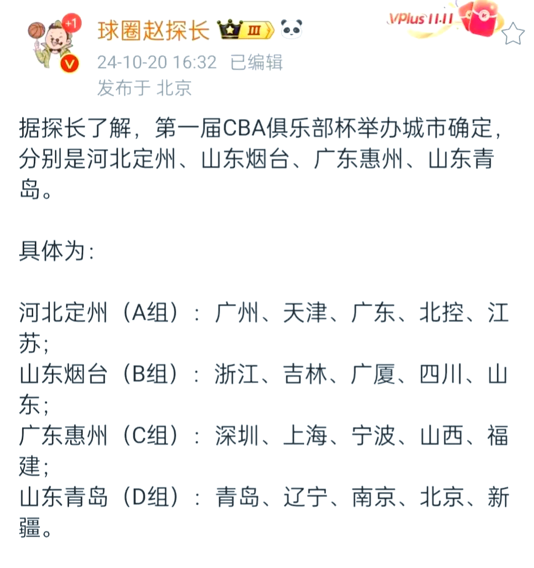 CBA俱乐部杯为CBA联赛提升球员交流平台提供支持的简单介绍